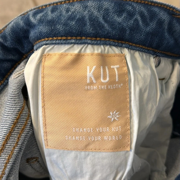 Kut from the Kloth Women’s 16 Charlize Cigarette Leg High Rise Skinny Cut Hem - Picture 6 of 8